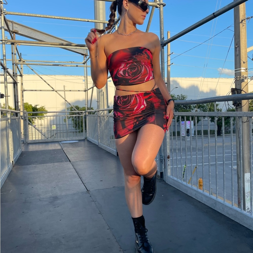 White fox 2 piece set